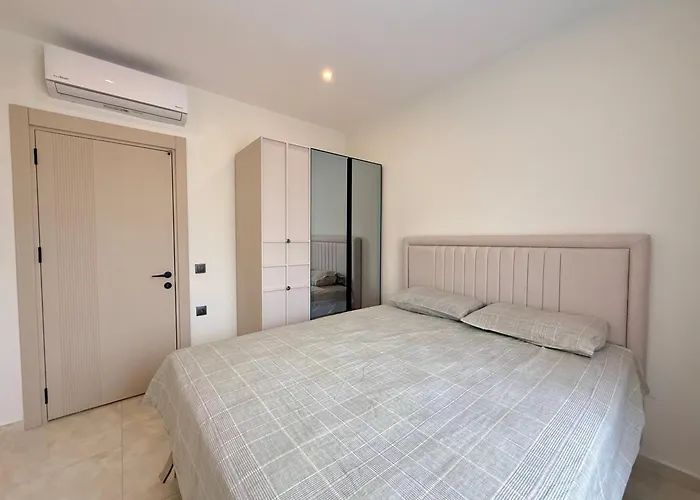 Lägenhet Sa Apartments! Cleopatra Beach 2Bd Flat Alanya